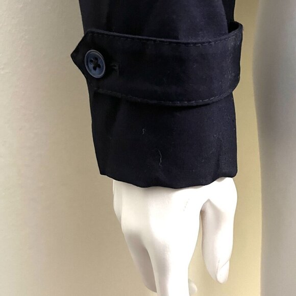 $3750 BELVEST DOUBLE BREASTED NAVY BLUE JACKET 4 - Picture 9 of 15
